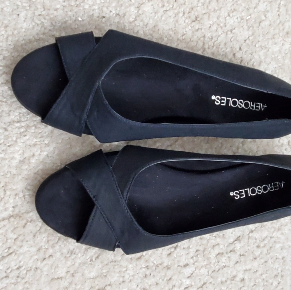 Aerosoles Silver Platter Black 7.5